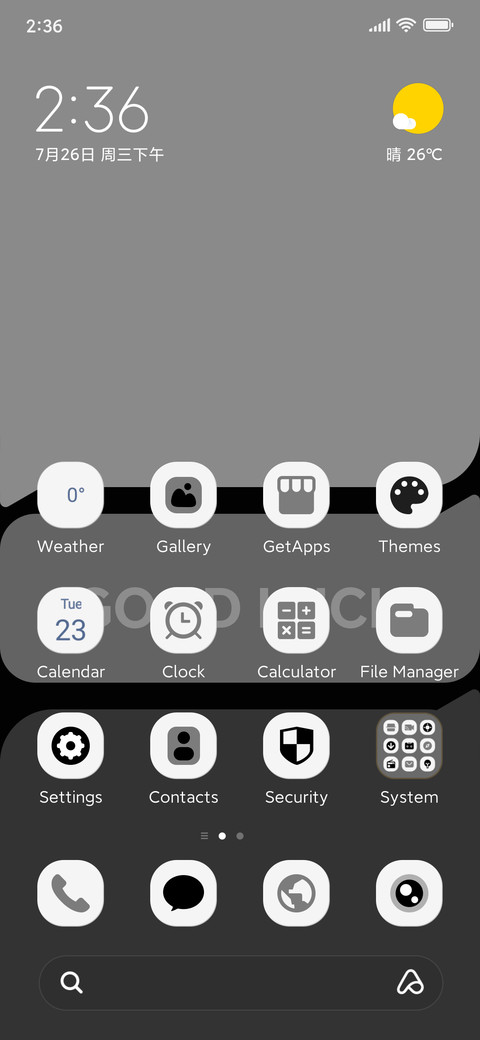 Gray Loop Whisper screenshot