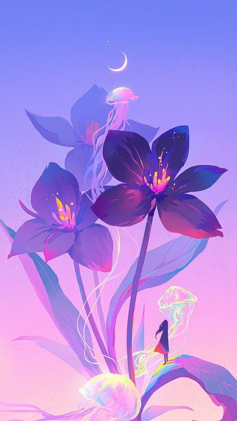 Huge floral plants screenshot