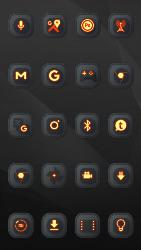 Matte Black v10 screenshot