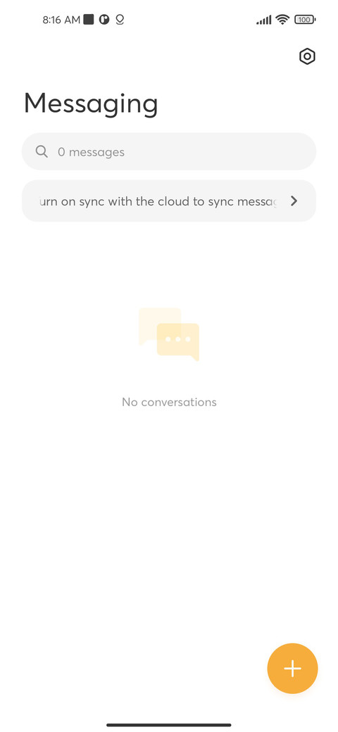 minimalistic screenshot