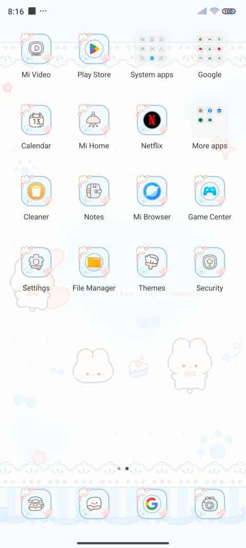 Soft cute bunny screenshot
