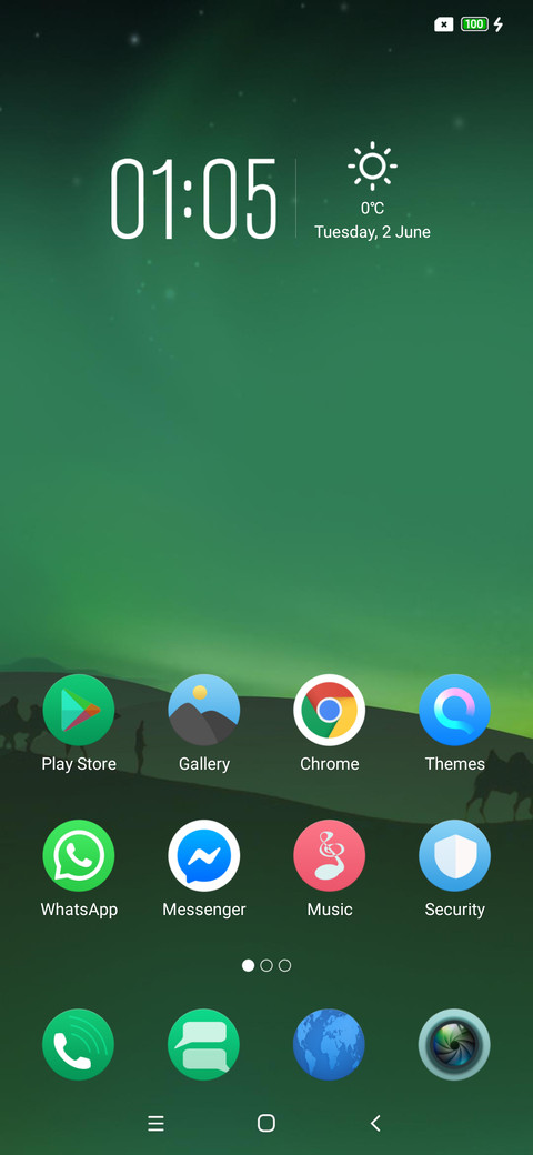 Green Aurora screenshot