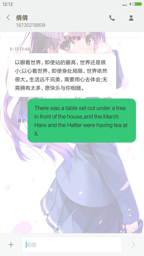 二次元萝莉③【飘花落雨流星坠+重力特效+自由桌面】 screenshot