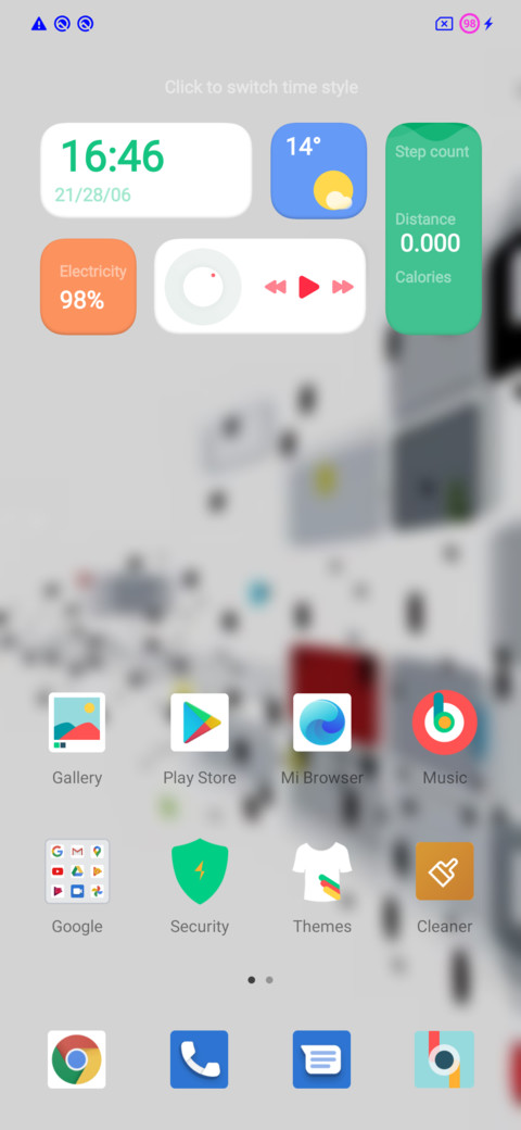 Purple White Mix screenshot