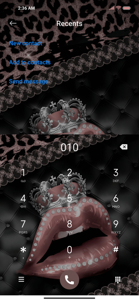 Pink shiny lips screenshot