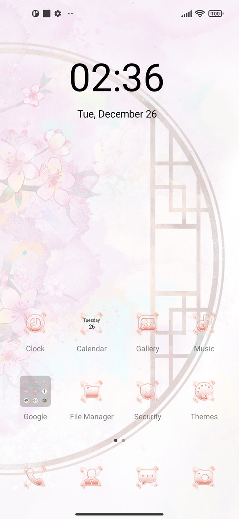 Peach blossom screenshot