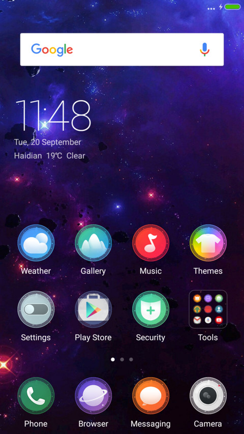 Burst Planet screenshot