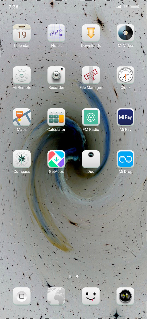 White v10 screenshot