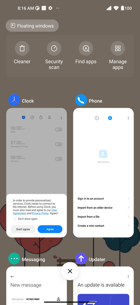 Flat Circular screenshot