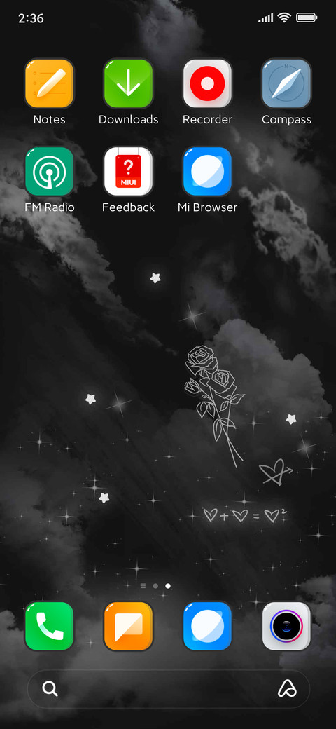 Roses+billow+night screenshot