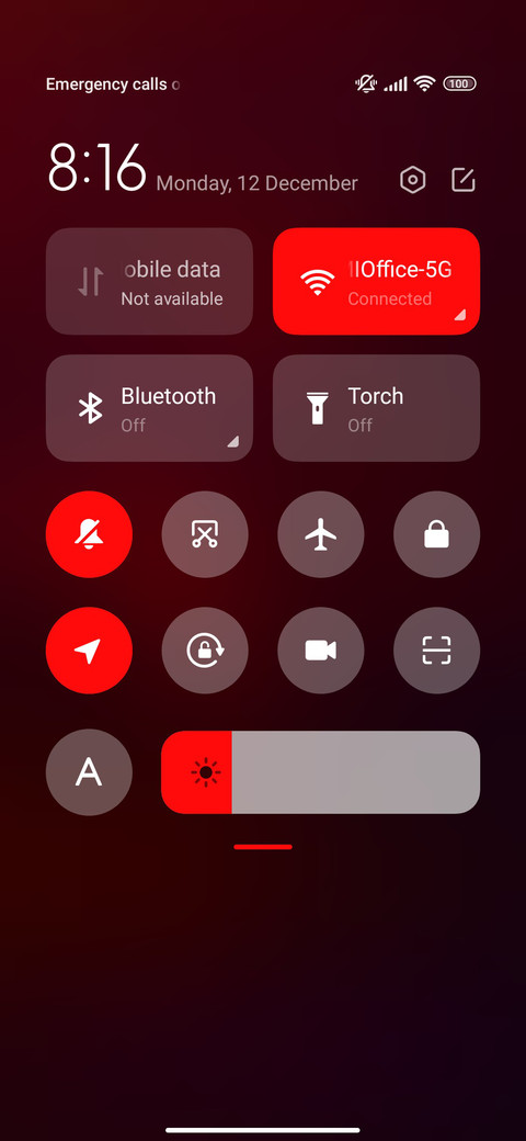 Christmas screen screenshot