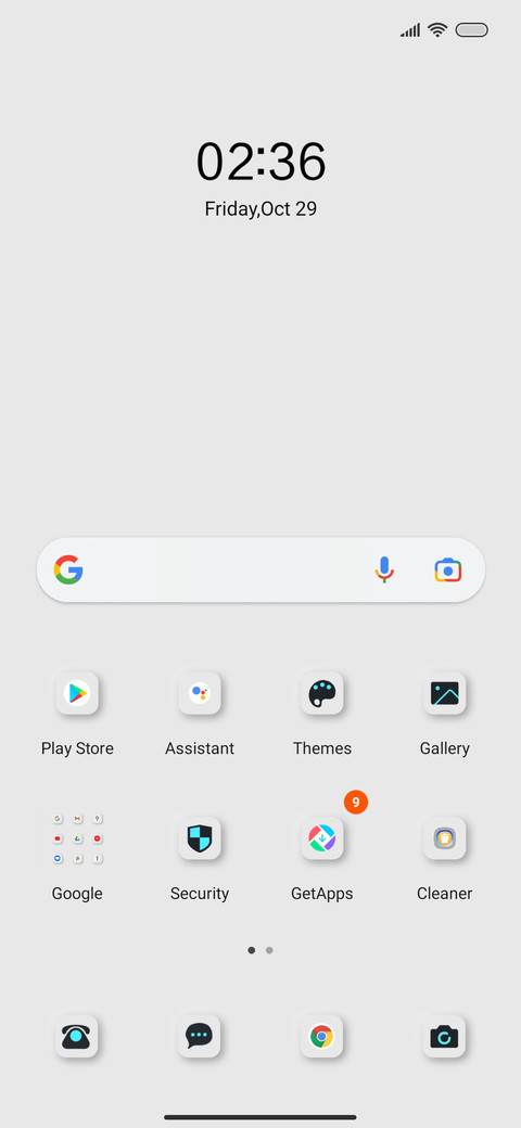 New Mimetic Simple screenshot