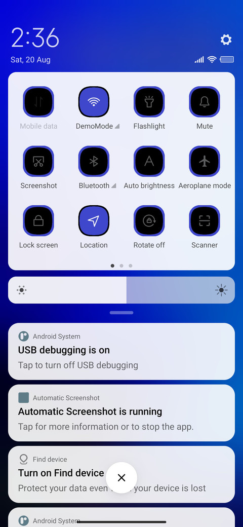 Blue 13 screenshot
