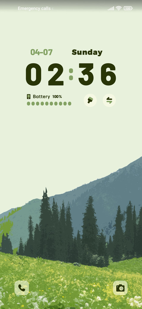 The green forest screenshot