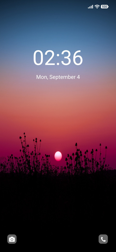 Sunrise screenshot