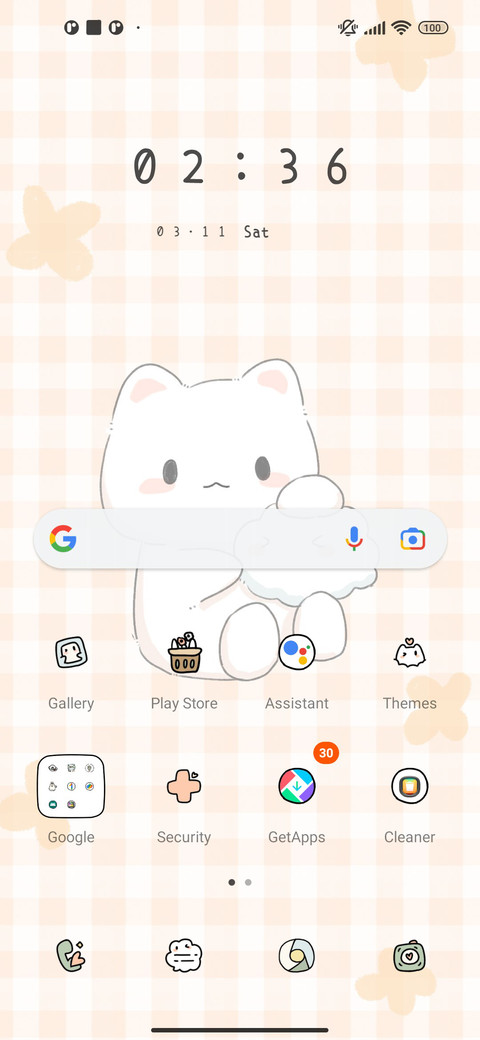 Embrace a cloud screenshot
