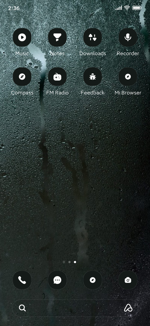 Rainy Glass screenshot