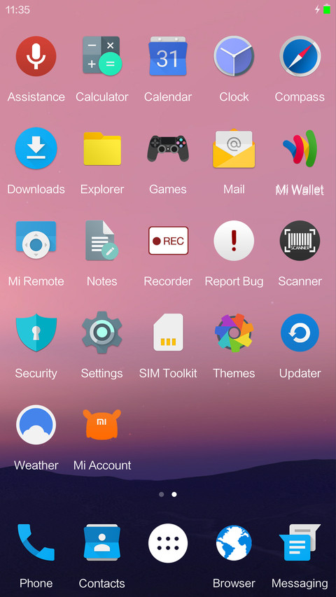 Android N screenshot