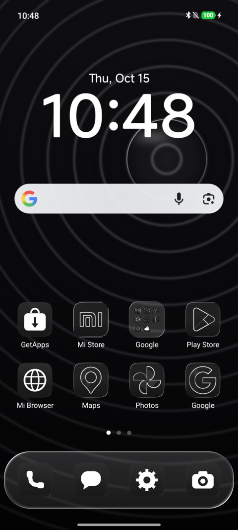 Black Real Glass screenshot