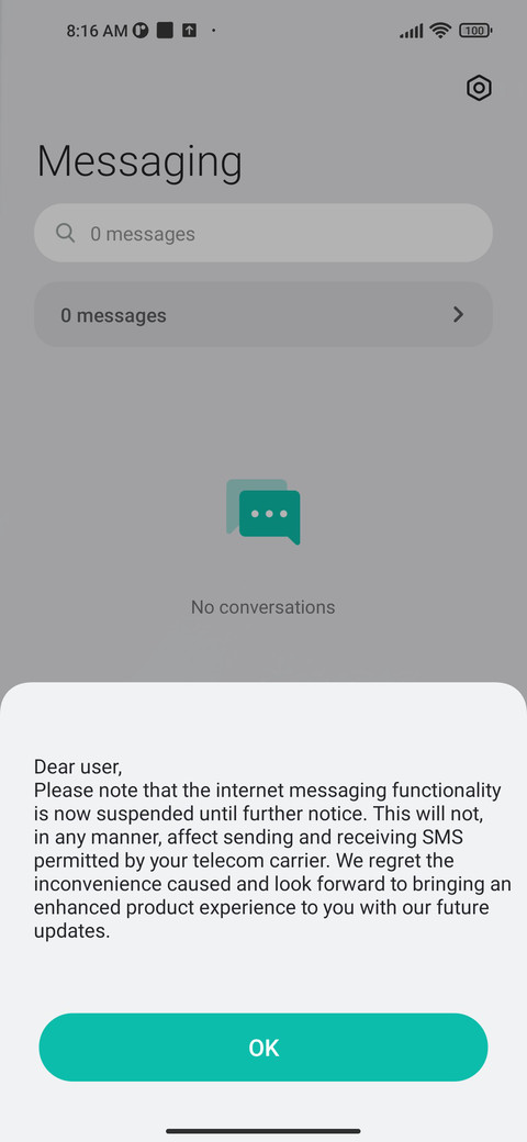 Never left screenshot