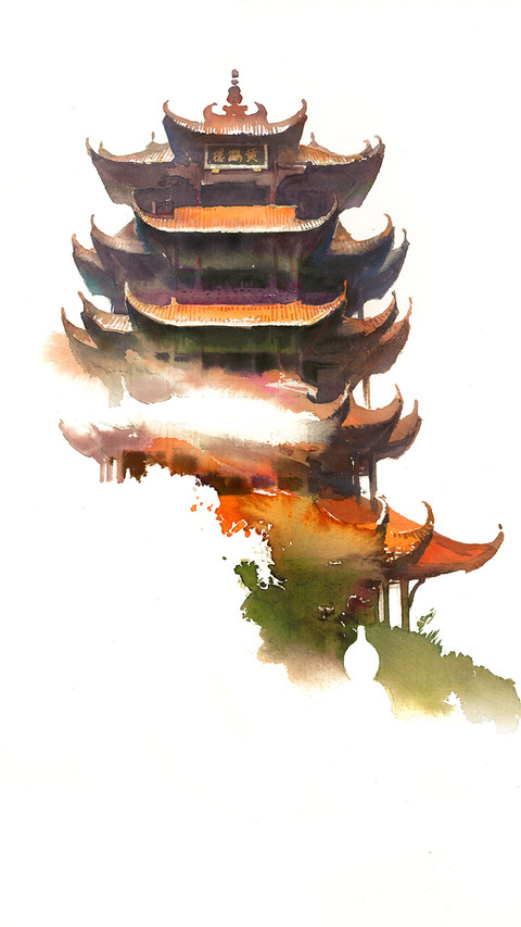 水墨遇上水彩 screenshot