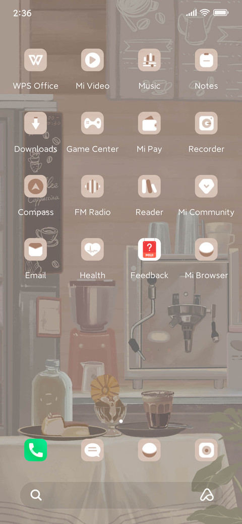 coffee screenshot