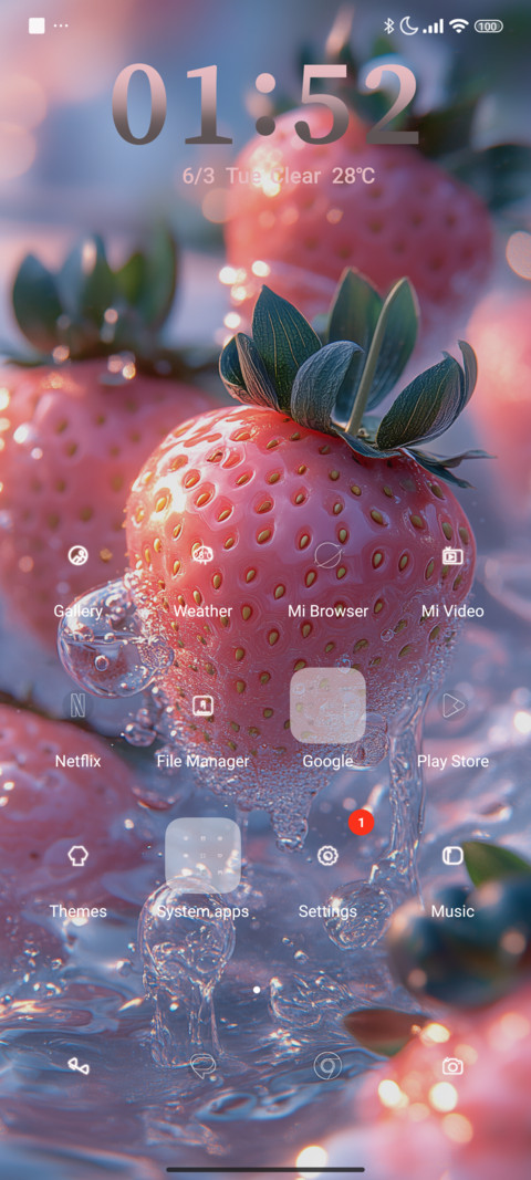 Refresh Strawberry screenshot
