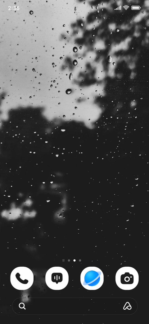 Rain Mono screenshot