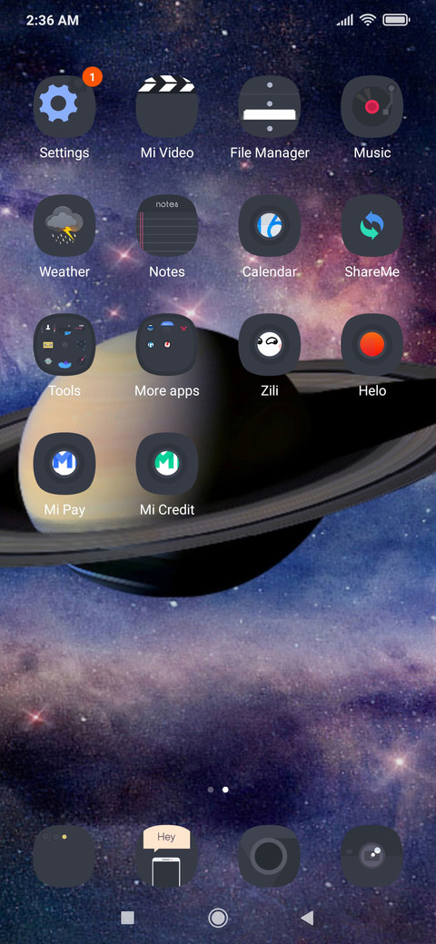 Blue night screenshot