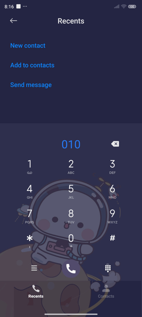 Astronaut Yier os screenshot