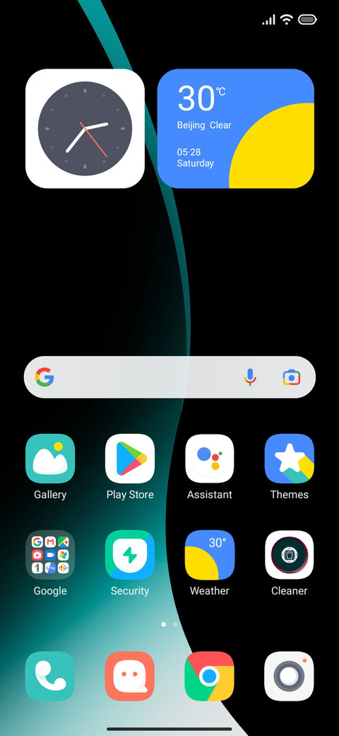 Minimal Rise screenshot