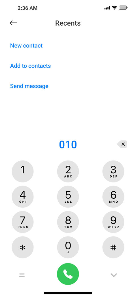 Special iOS screenshot