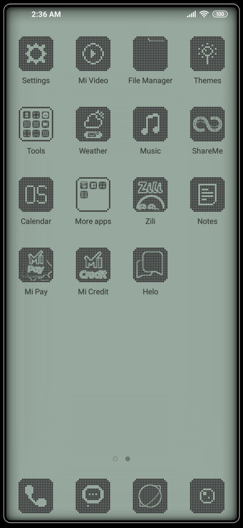 Old style screenshot