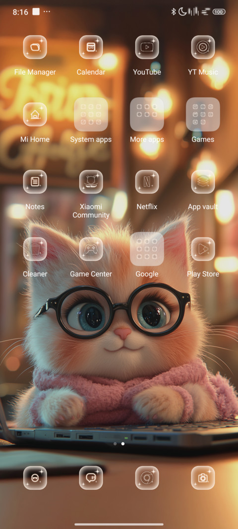 Glasses Kitten screenshot
