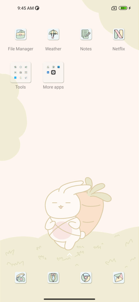 Cute rabbit screenshot