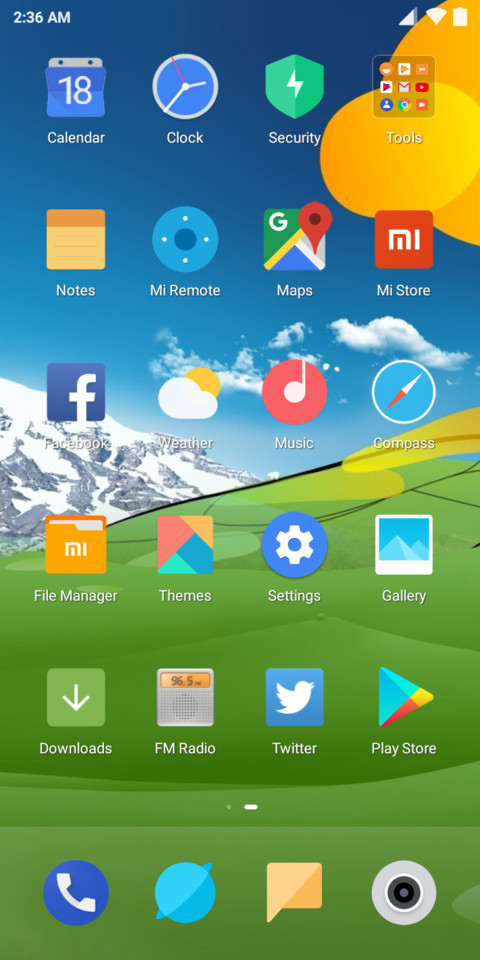 Nature screenshot