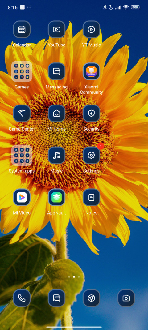 Sunflower screenshot