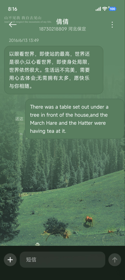 旷野时序漫野见青山 screenshot