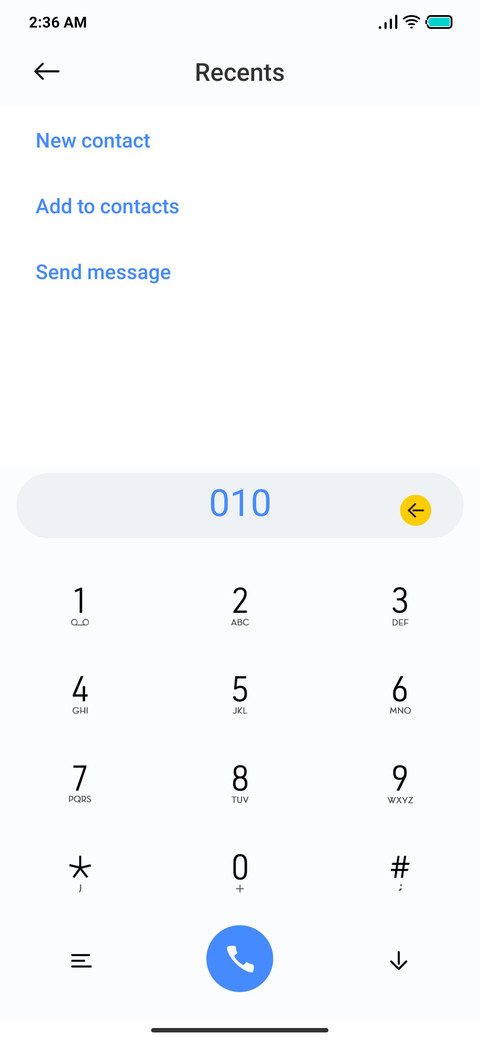 LINE UI screenshot