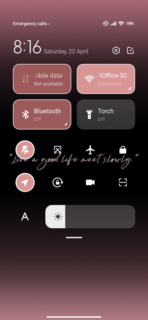 Pink Black Smart screenshot