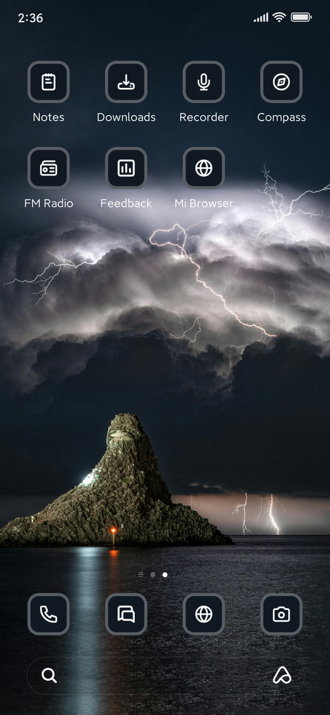 Rain screenshot