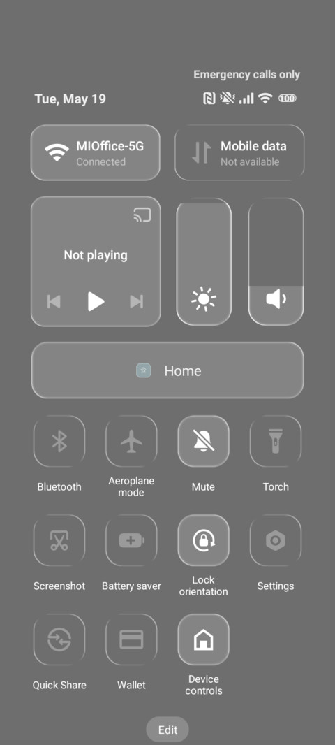 Blue screenshot
