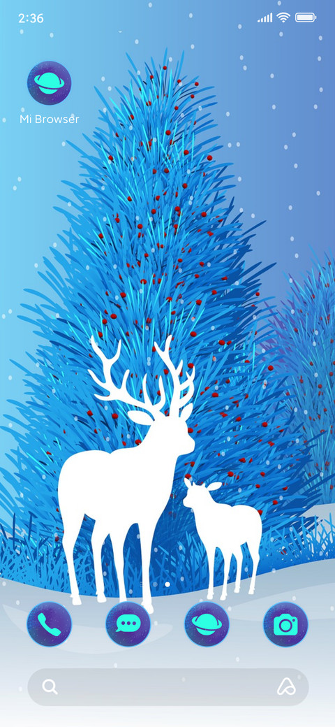 pastel deers screenshot