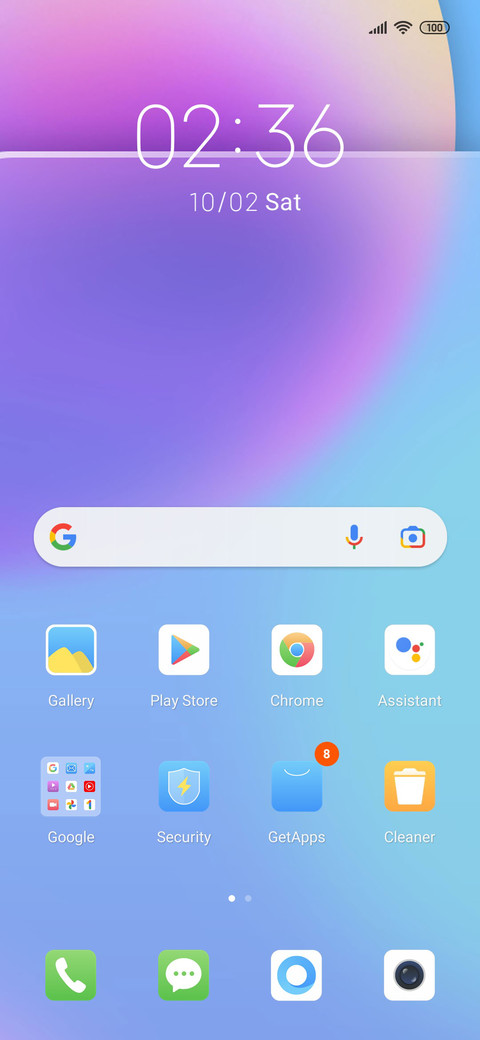 Transparent screenshot