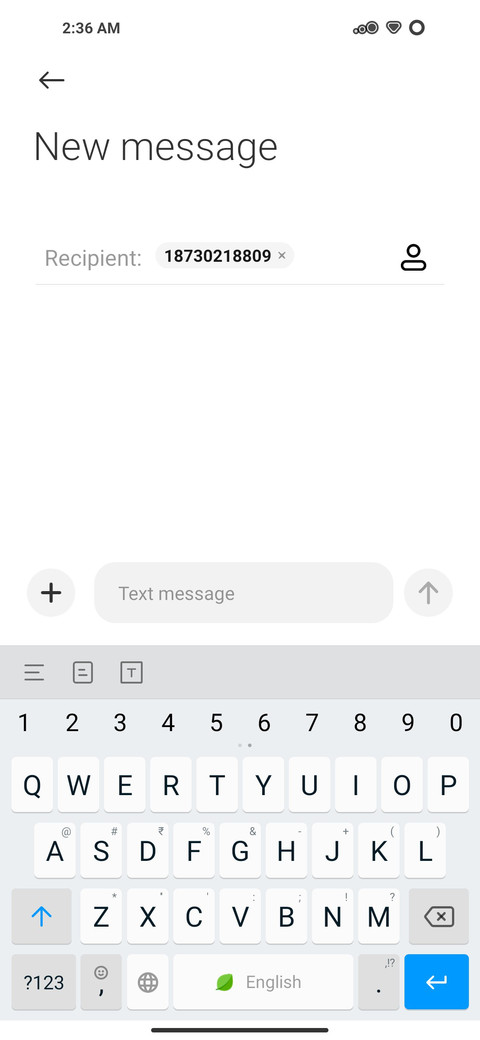 Blue OS screenshot