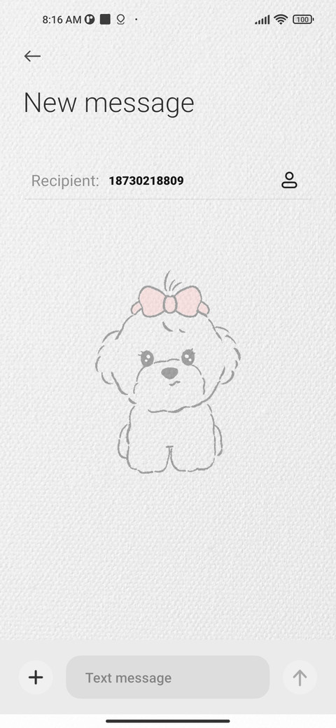 Puppy eats screenshot