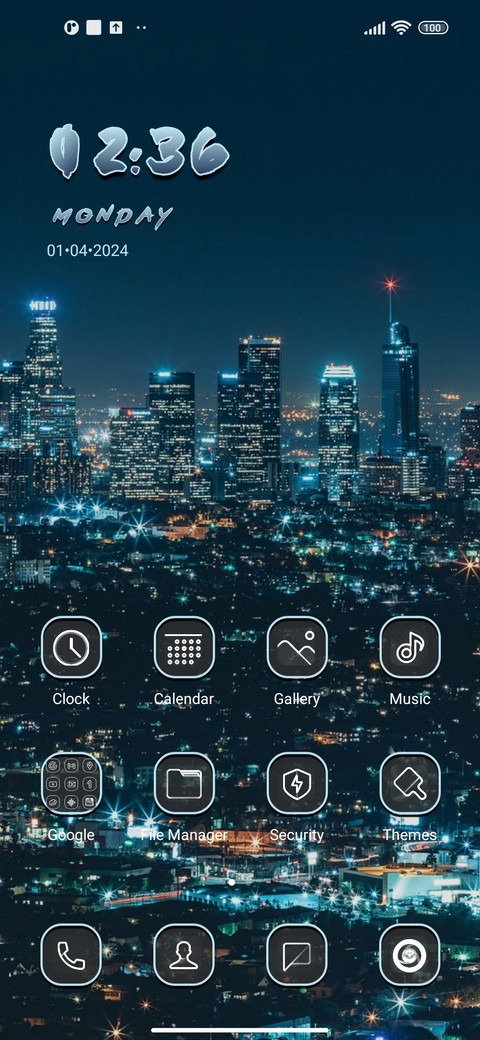 Blue Night screenshot