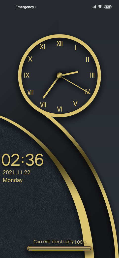 Gold luxury screenshot