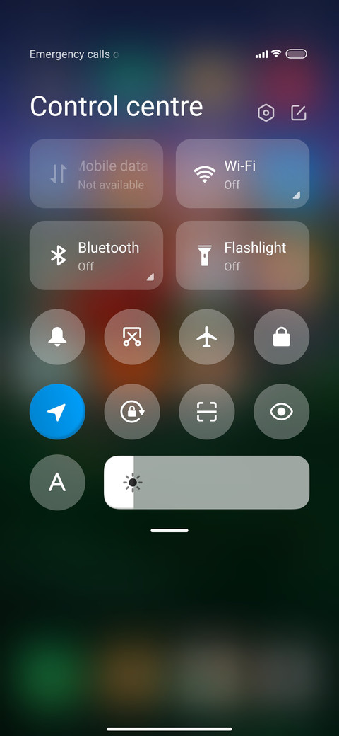 Sleeping screenshot