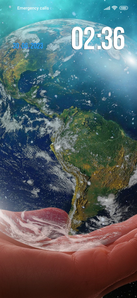 earth globe screenshot